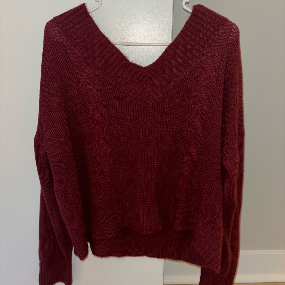 Maroon Sweater